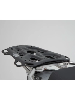 Zestaw: kufer centralny DUSC L + stelaż Adventure-rack SW-Motech BMW R 1200 GS ADV (LC) (13-18)/ R 1250 GS/ ADV (18-)/ F 850 GS ADV (20-)/ F 900 GS ADV (24-) [do oryginalnego bagażnika BMW, poj.: 41l]