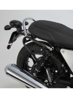 Zestaw: kufry boczne plastikowe Urban ABS + stelaże SLC Sw-Motech Moto-Guzzi V7 III Stone LD1 (18-20) [pojemność: 2 x 16,5l]