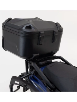 Zestaw: kufer centralny DUSC L + stelaż Adventure-rack SW-Motech Moto Guzzi V85 TT (24-) [poj.: 41l]