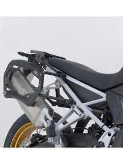 Zestaw: kufry boczne DUSC M i L + stelaże PRO SW-Motech BMW F 900 GS (23-) [poj.: 33l + 41l]