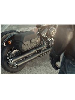Zestaw: sakwy boczne Legend Gear LH  ze stelażami SLH HARLEY-DAVIDSON Softail Deluxe (17-20)