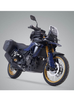 Zestaw: kufry boczne plastikowe Urban ABS + stelaże SLC Sw-Motech Suzuki V-Strom 800DE, V-Strom 800 (23-) [pojemność: 2 x 16,5l]