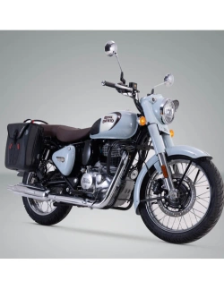 Sakwy motocyklowe wodoodporne SysBag WP M/M SW-Motech + stelaże SLC Royal Enfield Classic 350 (25-) [poj.: 2 x 17-23l]