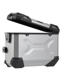 Zestaw: kufry boczne + stelaże PRO TRAX ADV SW-MOTECH 45/37 L do motocykla Honda CRF1100 L Africa Twin/ Adventure Sports (19-), CRF1100 L Africa Twin ES / Adventure Sport ES (23-) [pojemność 45 + 37L]