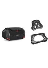 Zestaw: torba na tył Rackpack + stelaż Adventure-Rack SW-Motech Yamaha Tracer 9/ GT/ GT+ (24-) [poj.: 32,0-42,0 l]