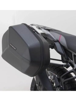 Zestaw: kufry boczne + stelaże ABS ® Aero System SW-Motech CF Moto 450MT (23-)