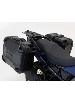 Zestaw: kufry boczne DUSC M i L + stelaże PRO SW-Motech KTM 790 ADV/ R, 890 ADV/ R, 890 SMT [poj.: 33l + 41l]