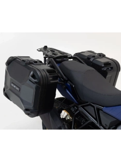 Zestaw: kufry boczne DUSC M i L + stelaże PRO SW-Motech Triumph Tiger 900 GT/ Pro/ Rally/ Pro (19-) [poj.: 33l + 41l]