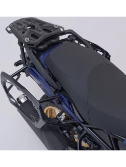 Zestaw: kufry boczne DUSC L + kufer centralny DUSC M + stelaże PRO + stelaż Adventure-Rack SW-Motech Suzuki V-Strom 800/ DE (22-) [poj.: 1 x 33l + 2 x 41l]