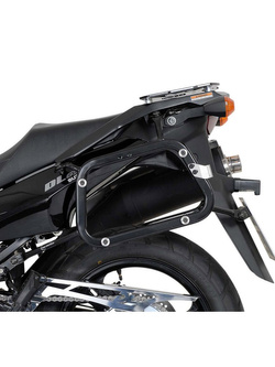 Zestaw: kufry boczne TRAX ADV + stelaże EVO 45/37 L SSw-Motech  Suzuki DL 650 V-Strom (04-10) (pojemność 37 i 45 L) czarne