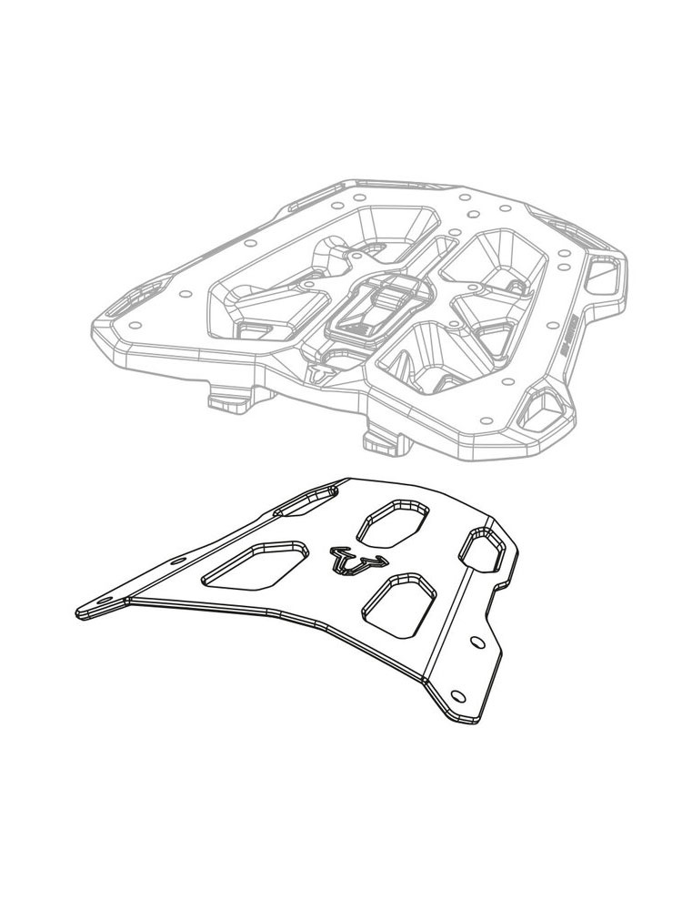 Stelaż centralny Street-Rack SW-MOTECH Yamaha MT-09 (24-)