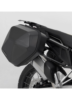Zestaw: kufry boczne plastikowe Urban ABS + stelaże SLC Sw-Motech Aprilia Tuareg 660 (21-)/ Rally (24-) [pojemność: 2 x 16,5l]
