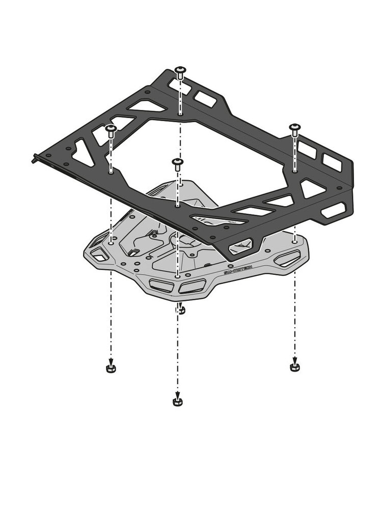 Stelaż centralny Street-Rack SW-MOTECH Yamaha MT-09 (24-)