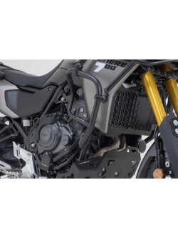 Crashbary SW-MOTECH stalowe, czarne Yamaha Tenere 700 (24-)