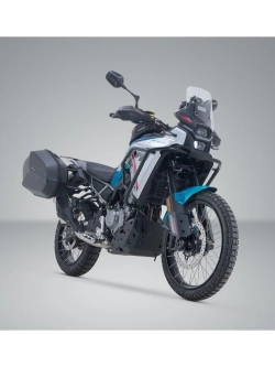Zestaw: kufry boczne + stelaże ABS ® Aero System SW-Motech CF Moto 450MT (23-)