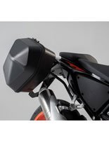 Zestaw: kufry boczne plastikowe + stelaże URBAN ABS SW-MOTECH do Honda CB300 R (18-), CB125R (CBF125NA) JC79 (17-) [pojemność: 2 x 16,5l]