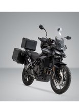 Zestaw zabezpieczający: osłona kolektora, łańcucha, pięty buta SW-MOTECH Triumph Tiger 900 (19-)