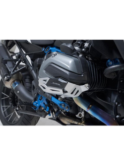 Osłona cylindra SW-MOTECH BMW R 1200 GS LC/Adventure (13-18), R1200R/RT (14-18), R1200RS (15-18) czarno-srebrna