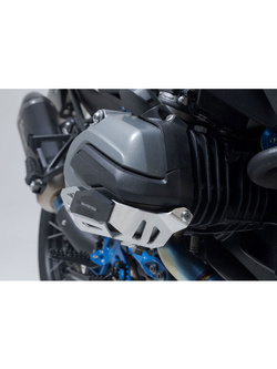 Osłona cylindra SW-MOTECH BMW R 1200 GS LC/Adventure (13-18), R1200R/RT (14-18), R1200RS (15-18) czarno-srebrna