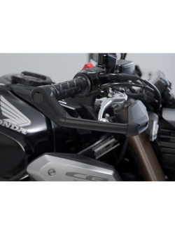 Osłony dźwigni z osłoną przed wiatrem Sw-Motech Honda CB650R (18-), CB500F (18-), CB500 Hornet (24-), Kawasaki Z650 (16-22)
