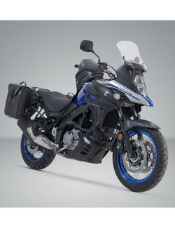 Sakwy motocyklowe wodoodporne SysBag WP M/M SW-MOTECH + stelaże SLC Suzuki DL 650 V-Strom / XT (16-) (pojemność: 2 x 17-23L)