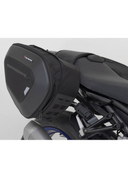 Sakwy tekstylne SW-MOTECH  PRO BLAZE H z zestawem mocującym do Yamaha MT-10 (21-) czarne [pojemność: 30-40l]