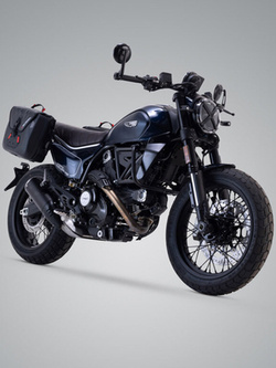 Sakwy wodoodporne Sw-Motech SysBag WP M/S + stelaże SLC do Ducati Scrambler Icon / Nightshift / Full Throttle (23-) [pojemność: 39 l]