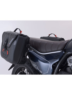 Sakwy wodoodporne Sw-Motech SysBag WP M/S + stelaże SLC do Ducati Scrambler Icon / Nightshift / Full Throttle (23-) [pojemność: 39 l]