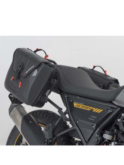 Sakwy wodoodporne Sw-Motech SysBag WP M/S + stelaże SLC do Royal Enfield Scram 411 (21-) [pojemność: 39 l]