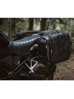 Sakwy wodoodporne SysBag WP L/L SW-MOTECH + stelaże EVO do BMW R 1200 GS (04-12) / Adventure (06-13) [pojemność: 2 x 27-40L]