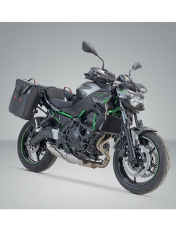 Sakwy wodoodporne SysBag WP M/M SW-MOTECH + stelaże SLC Kawasaki Z 650 (16-), Ninja 650 (17-) [pojemność: 2 x 17-23L]