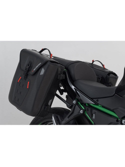 Sakwy wodoodporne SysBag WP M/M SW-MOTECH + stelaże SLC Kawasaki Z 650 (16-), Ninja 650 (17-) [pojemność: 2 x 17-23L]