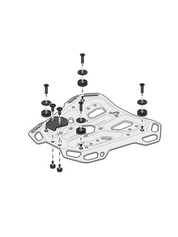 Stelaż centralny Adventure-Rack SW-MOTECH Voge 300 Rally LX300GY-G (22-)