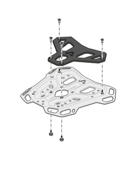 Stelaż centralny Adventure-Rack SW-MOTECH Voge 650DS R810C / 650 DSX (21-)