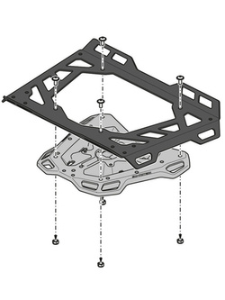 Stelaż centralny Street-Rack SW-MOTECH do Suzuki GSX-8S (22-)/ GSX-8R (24-)