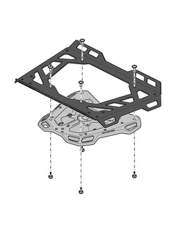 Stelaż pod kufer centralny SW-MOTECH Street-Rack BMW F 900 GS (24-)