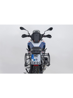 Zestaw: kufry boczne 37/45 + kufer centralny 38 TRAX ADV + stelaże SW-MOTECH BMW F 900 GS (24-) czarne