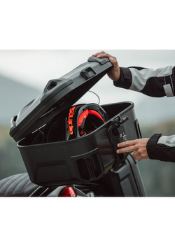 Zestaw: kufry boczne DUSC L + stelaże PRO SW-MOTECH do motocykla BMW S 1000 XR (19-) [pojemność 2 x 41l]