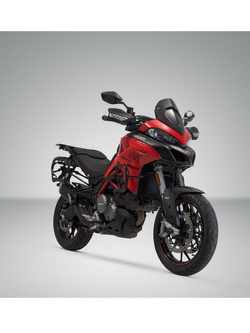 Zestaw: kufry boczne DUSC L + stelaże PRO SW-MOTECH do motocykla Ducati Multistrada V2 / S (21-), Multistrada 950 / S (16-), Multistrada 1200 / S (15-17), 1200 Enduro (16-18), 1260 Enduro (16-) [pojemność 2 x 41l]