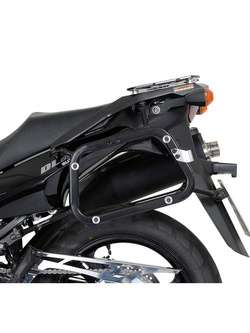 Zestaw: kufry boczne TRAX ADV + stelaże EVO 45/37 L SSw-Motech  Suzuki DL 650 V-Strom (04-10) (pojemność 37 i 45 L) czarne