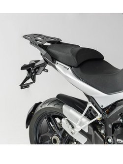 Zestaw: kufry boczne TRAX ADV + stelaże EVO SW-MOTECH 45/45L do motocykla Ducati Multistrada 1200 / S (10-14)[pojemność 2 x 45 L]