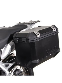 Zestaw: kufry boczne TRAX ION + stelaże EVO SW-MOTECH 37/37 L do motocykla Honda VFR 1200 X Crosstourer (15-22) [pojemność 2 x 37 L]