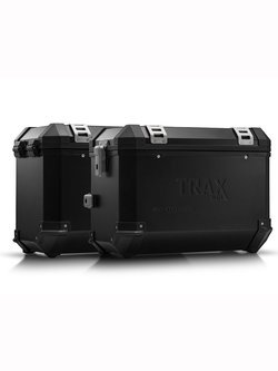 Zestaw: kufry boczne TRAX ION + stelaże EVO SW-MOTECH 45/45 L/R do motocykla Kawasaki Versys 650 [16-21] [pojemność 2 x 45 L]
