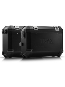 Zestaw: kufry boczne TRAX ION + stelaże SW-MOTECH 37/37 L/R do motocykla Yamaha MT-09 Tracer i Tracer 900GT (18-20) [pojemność 2 x 37 L]