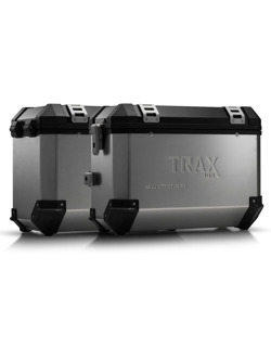 Zestaw: kufry boczne TRAX ION + stelaże SW-MOTECH 37/45 L do motocykla BMW F 700 GS/ F 800 GS (16-21) [pojemność 37+ 45 L]