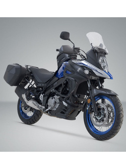 Zestaw: kufry boczne plastikowe Urban ABS + stelaże SLC SW MOTECH Suzuki DL 650 V-Strom / XT (16-) (pojemność: 2 x 16,5l)