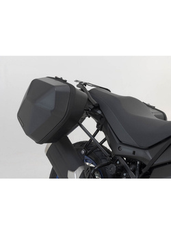 Zestaw: kufry boczne plastikowe Urban ABS + stelaże SLC SW MOTECH Suzuki DL 650 V-Strom / XT (16-) (pojemność: 2 x 16,5l)