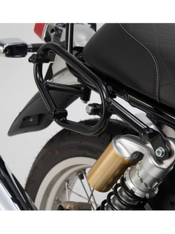 Zestaw: kufry boczne plastikowe Urban ABS + stelaże SLC Sw-Motech Royal Enfield Continental GT 650 (18-), Interceptor 650 (18-) [pojemność: 2 x 16,5l]