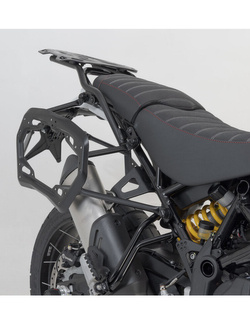 Zestaw: kufry boczne + stelaż PRO ABS ® Aero System Sw-Motech do Ducati DesertX (22-)