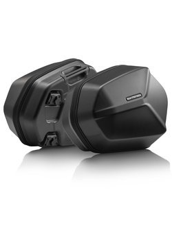 Zestaw: kufry boczne + stelaż PRO ABS ® Aero System Sw-Motech do Ducati Multistrada V4 (20-)